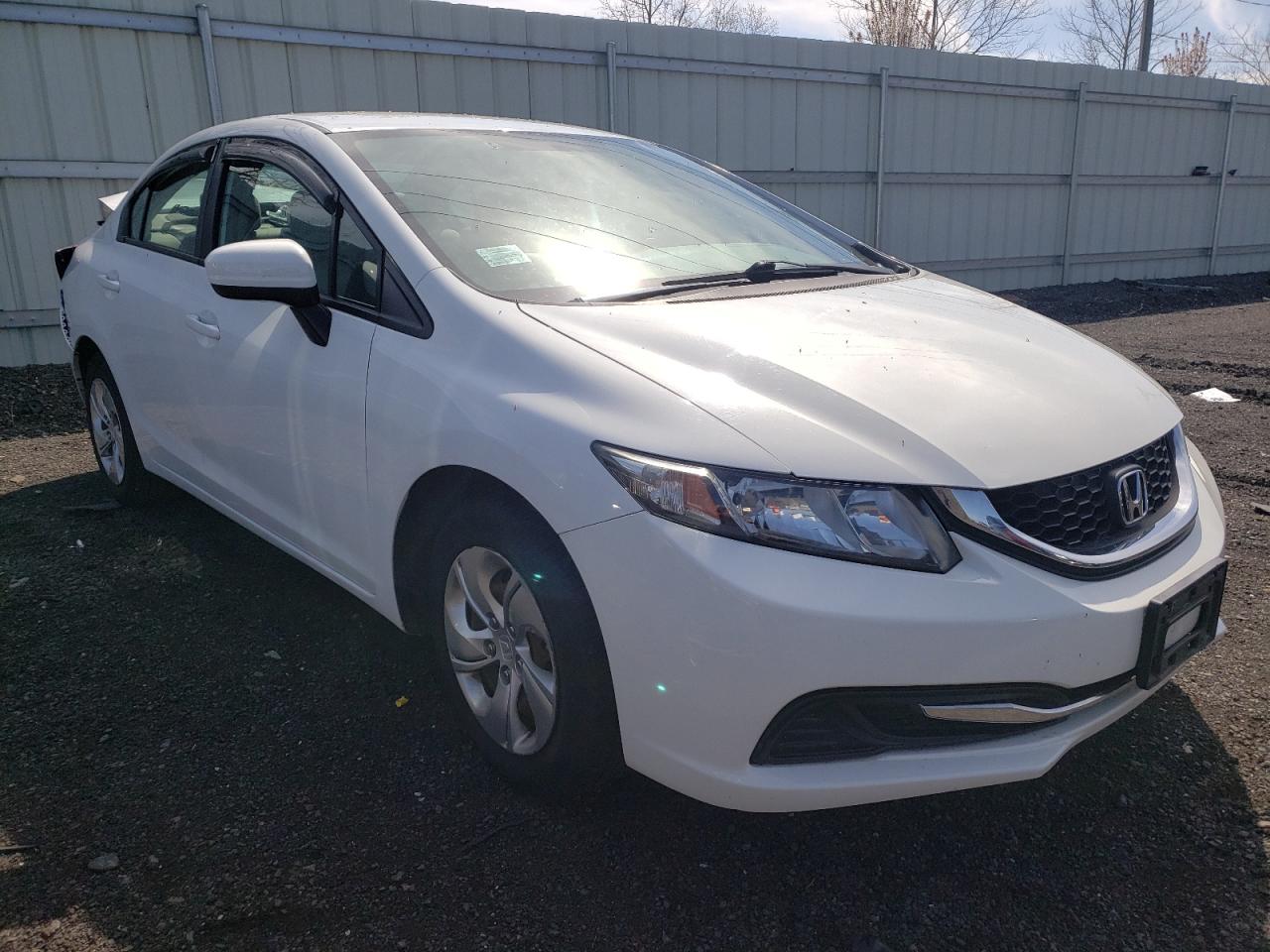 Photo 1 from auction – 2015 HONDA CIVIC LX with VIN 19XFB2F54FE290505