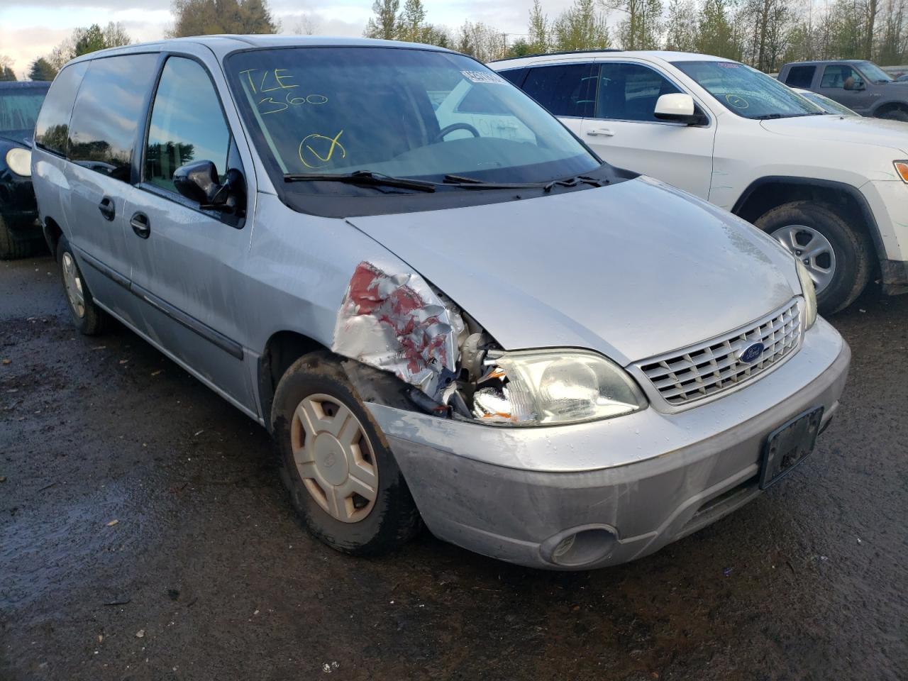 FORD WINDSTAR L 2002 with VIN 2FMZA50452BB04792 - Photo from auction