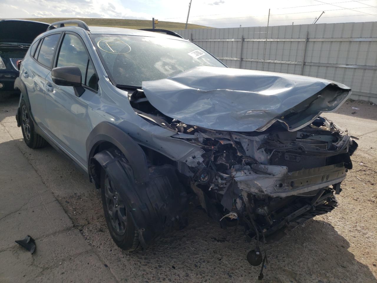SUBARU CROSSTREK 2021 with VIN JF2GTHRC9MH242585 - Photo from auction