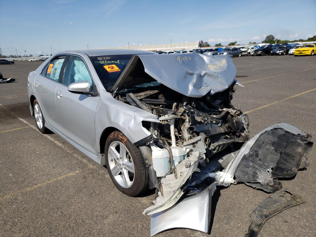 TOYOTA CAMRY BASE 2012 with VIN 4T1BF1FK8CU593976 - Photo from auction