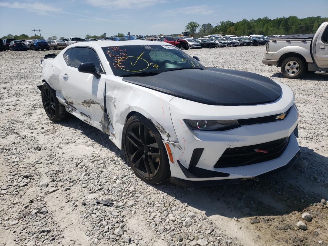 CHEVROLET CAMARO LS 2018 with VIN 1G1FA1RS9J0146277 - Photo from auction