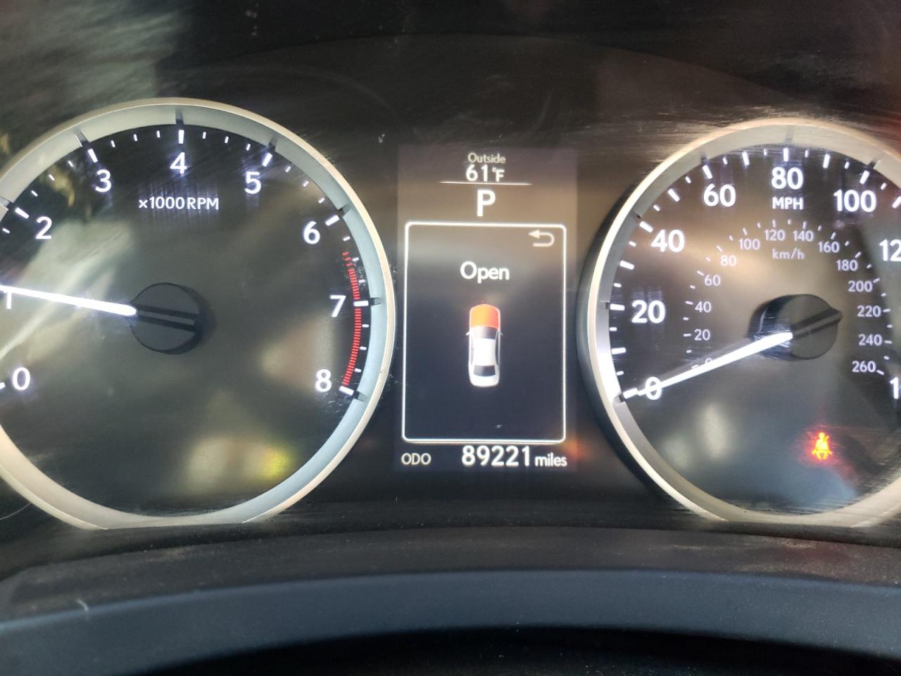 Photo 8 from auction – 2015 LEXUS IS 250 with VIN JTHBF1D24F5048281