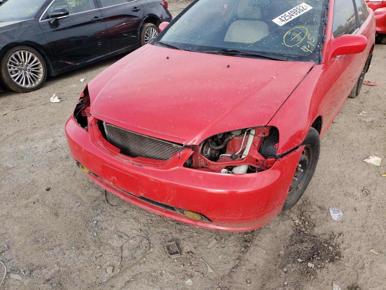 Photo 9 from auction – 2001 HONDA CIVIC SI with VIN 1HGEM229X1L092771