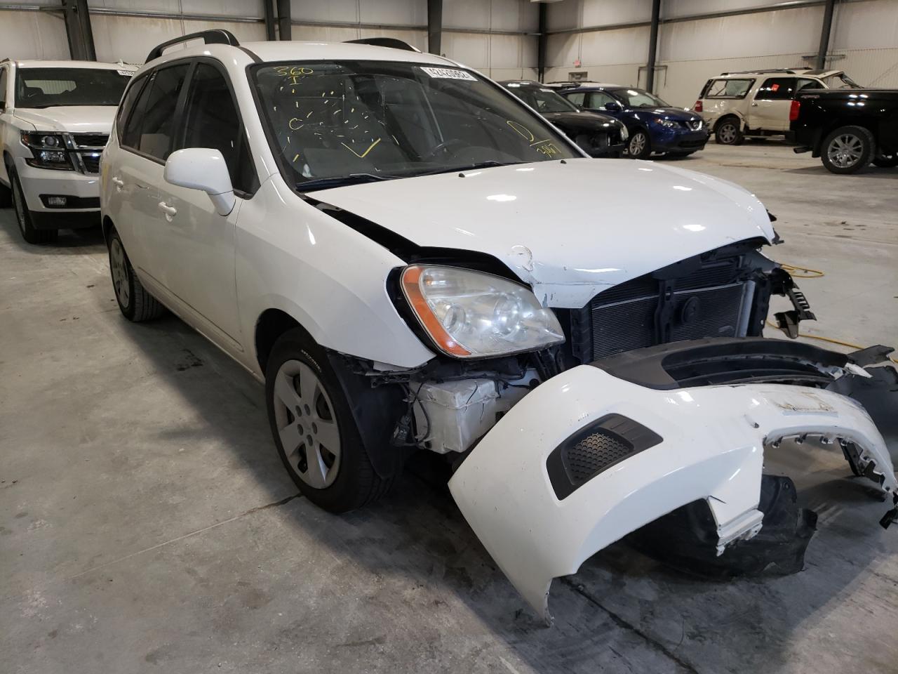 KIA RONDO BASE 2009 with VIN KNAFG528397273067 - Photo from auction