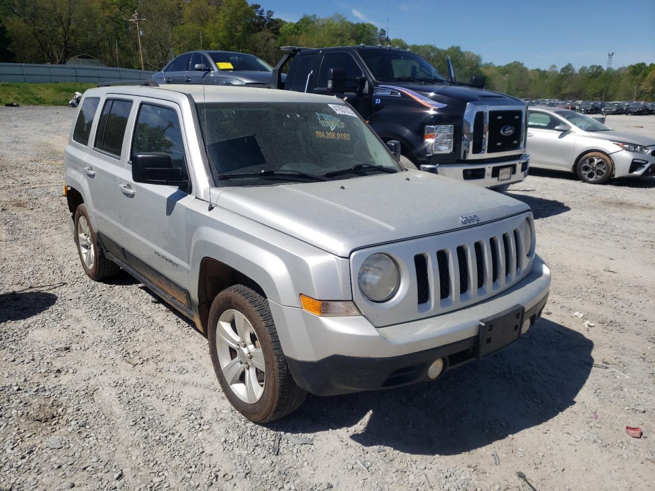 JEEP PATRIOT SP 2011 with VIN 1J4NF1GB8BD157461 - Photo from auction