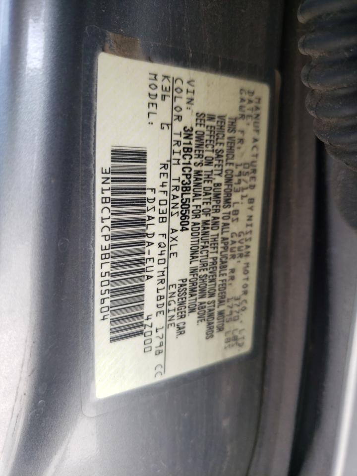 Фото 10 с аукциона – 2011 NISSAN VERSA S с VIN 3N1BC1CP3BL505604