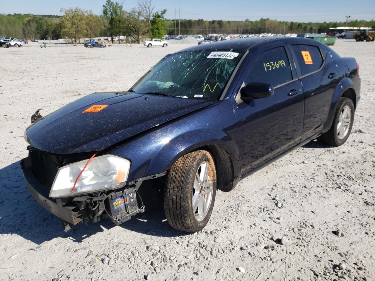 Photo 2 from auction – 2012 DODGE AVENGER SX with VIN 1C3CDZCB1CN126026