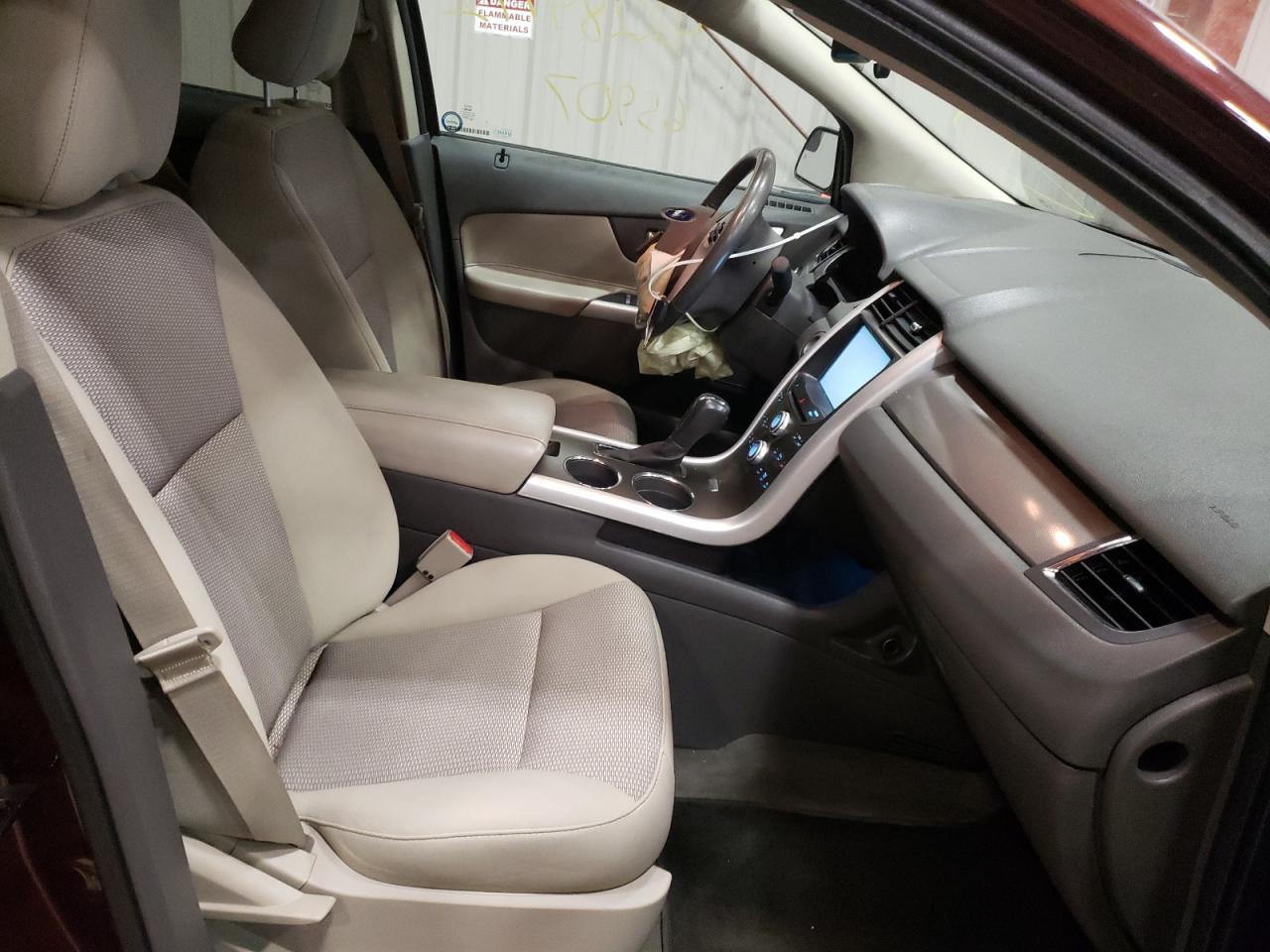 Photo 5 from auction – 2012 FORD EDGE SEL with VIN 2FMDK3JC4CBA42921