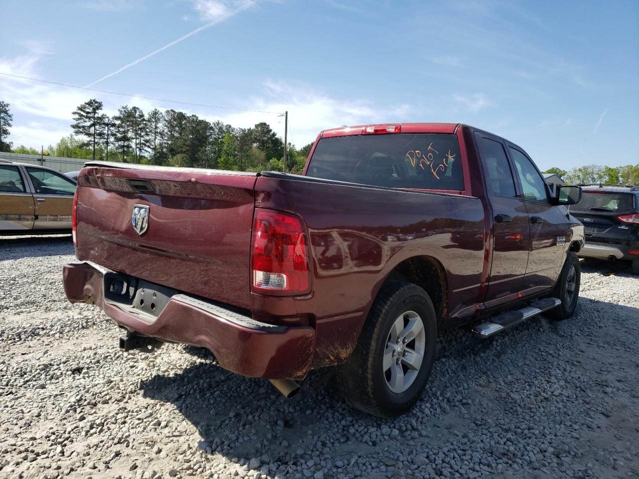 Photo 4 from auction – 2016 RAM 1500 ST with VIN 1C6RR6FG6GS263300