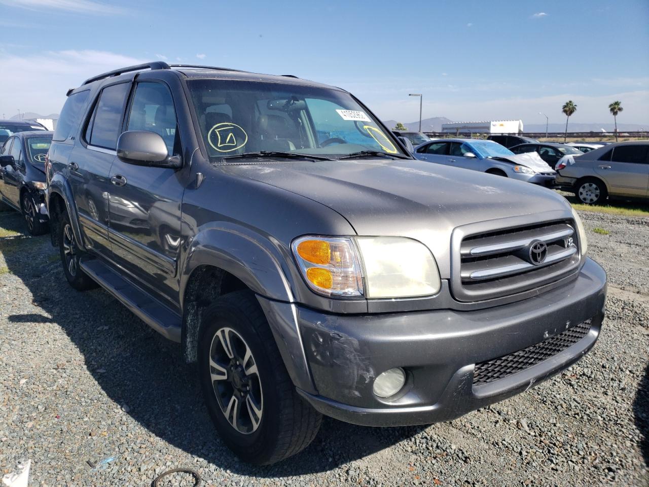 TOYOTA SEQUOIA LI 2004 with VIN 5TDZT38A94S212475 - Photo from auction