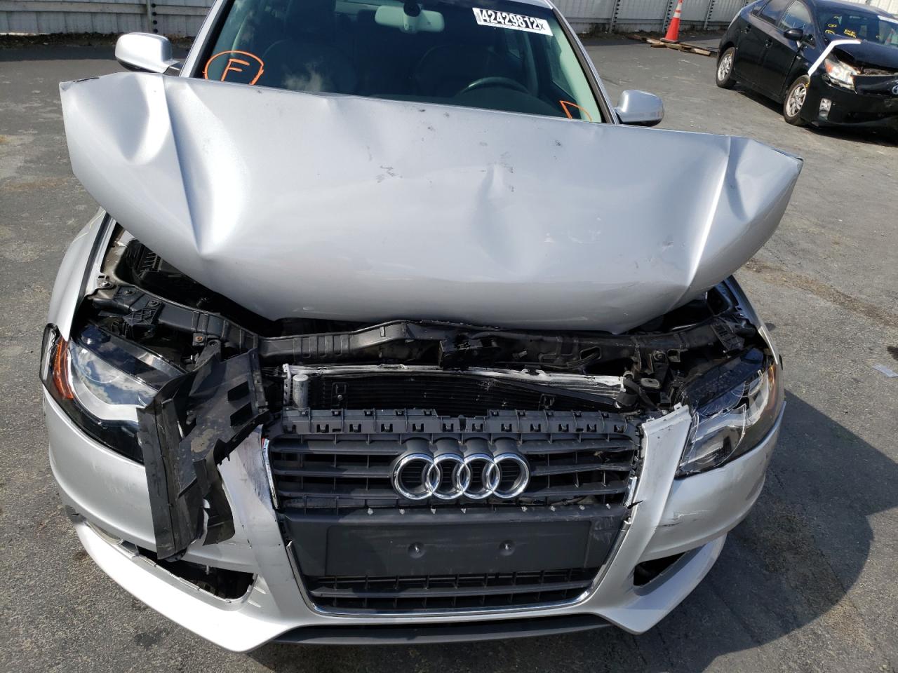 Photo 9 from auction – 2012 AUDI A4 PREMIUM with VIN WAUFFAFL0CA003444