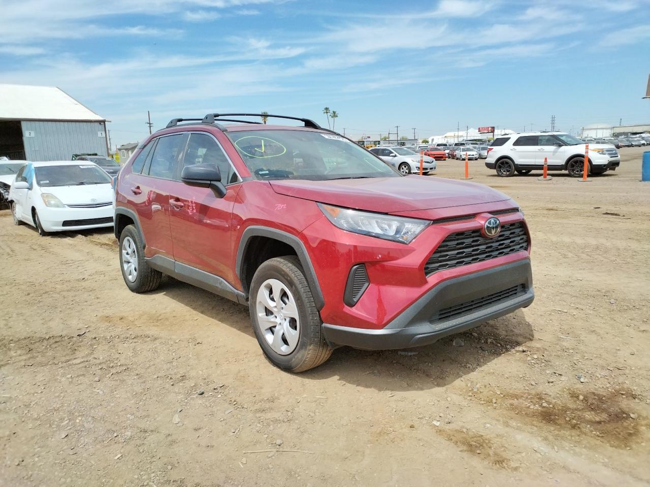 Photo 1 from auction – 2021 TOYOTA RAV4 LE with VIN 2T3H1RFV8MW136451