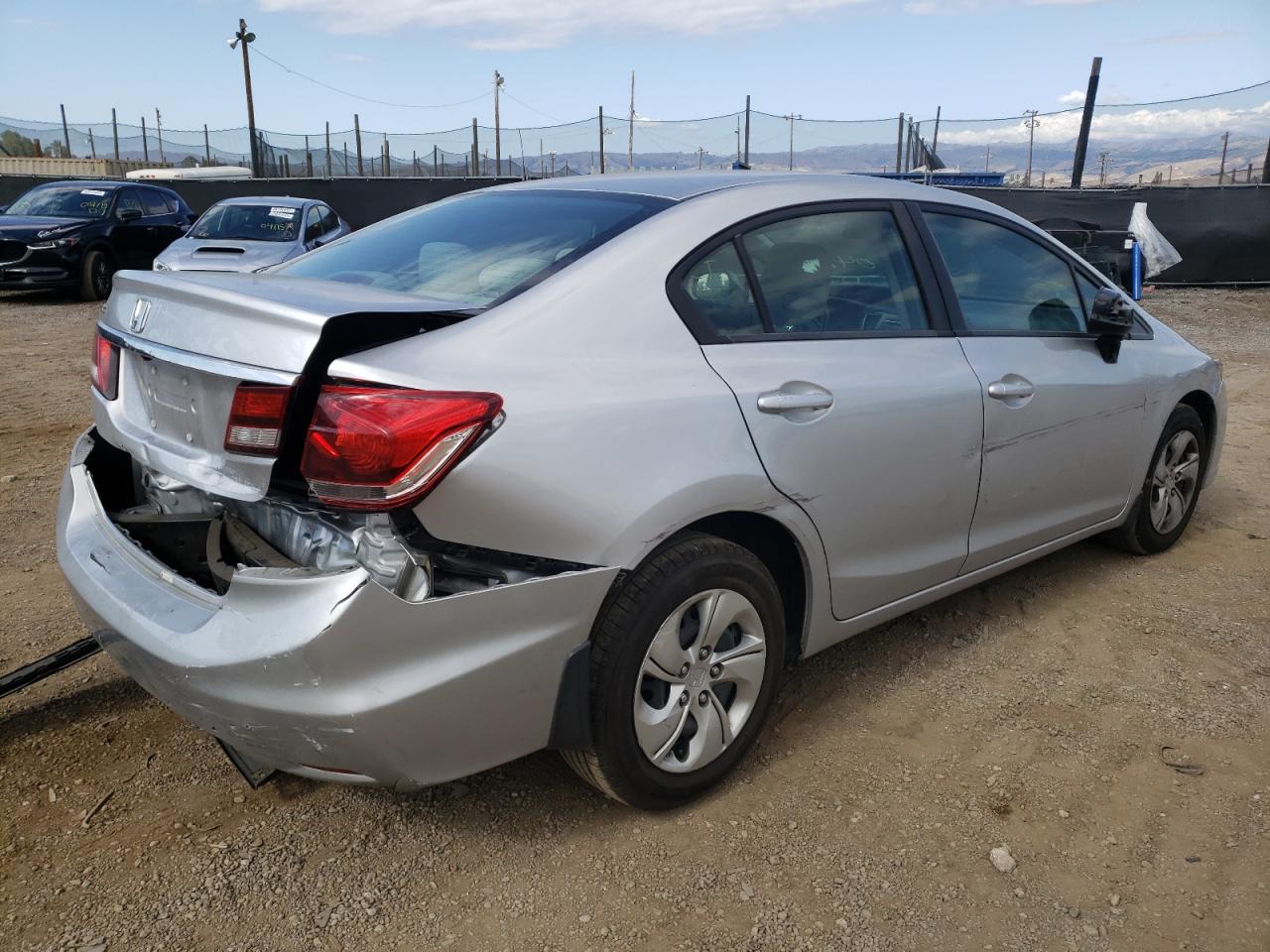 Photo 4 from auction – 2013 HONDA CIVIC LX with VIN 19XFB2F59DE246769