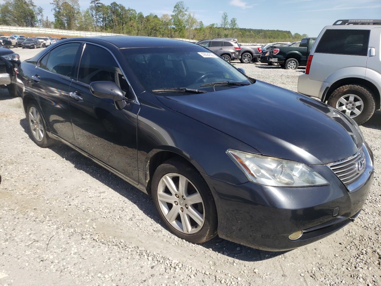 LEXUS ES 350 2008 with VIN JTHBJ46G182265574 - Photo from auction