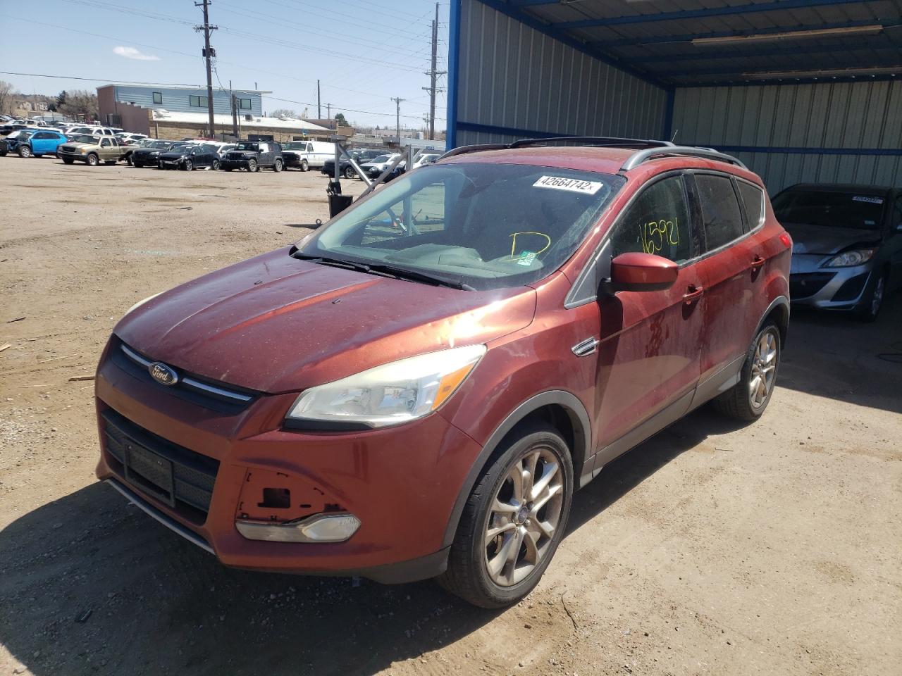 Photo 2 from auction – 2014 FORD ESCAPE SE with VIN 1FMCU9G99EUB85722