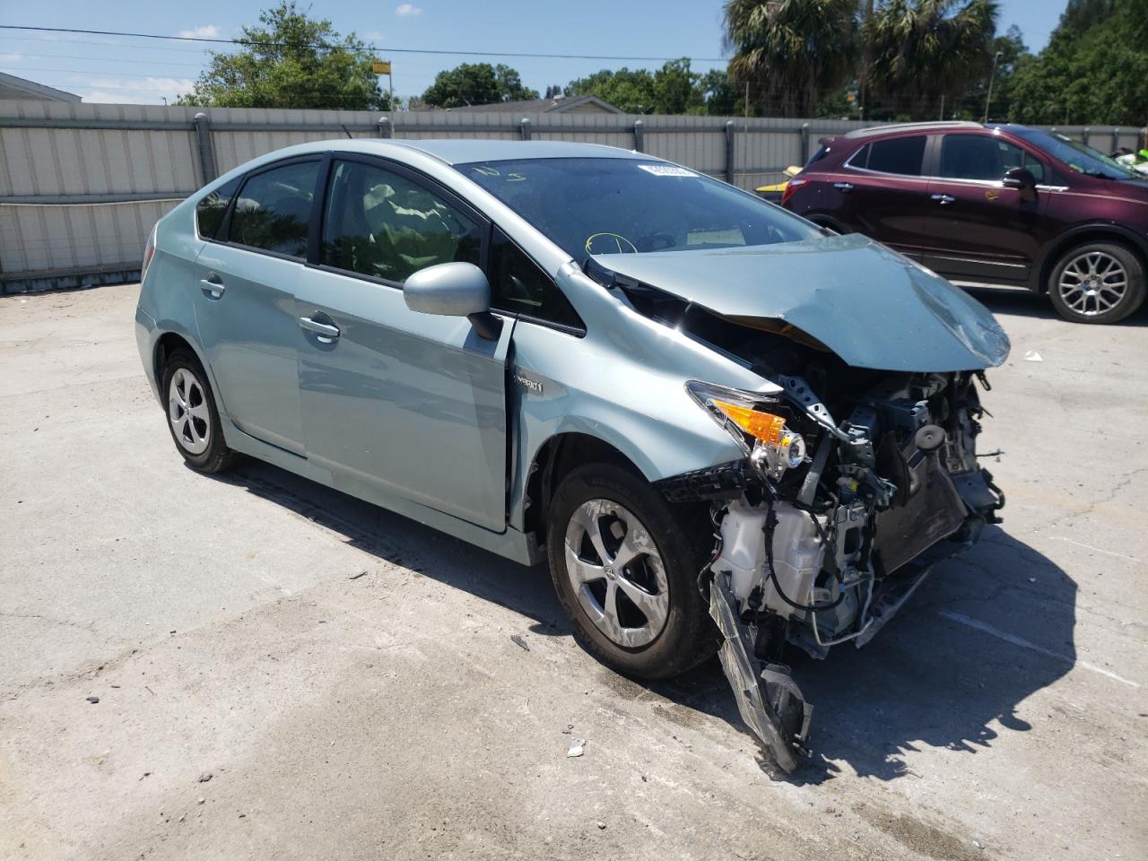 TOYOTA PRIUS 2012 con VIN JTDKN3DU0C5520764 - Foto de la subasta