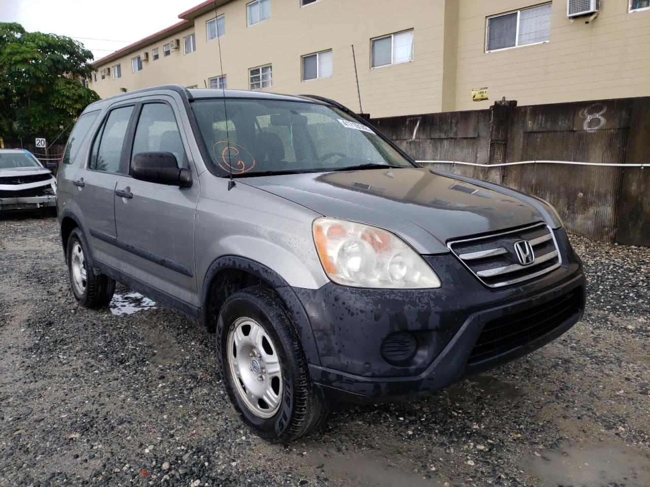 Photo 1 from auction – 2005 HONDA CR-V LX with VIN JHLRD68565C005355