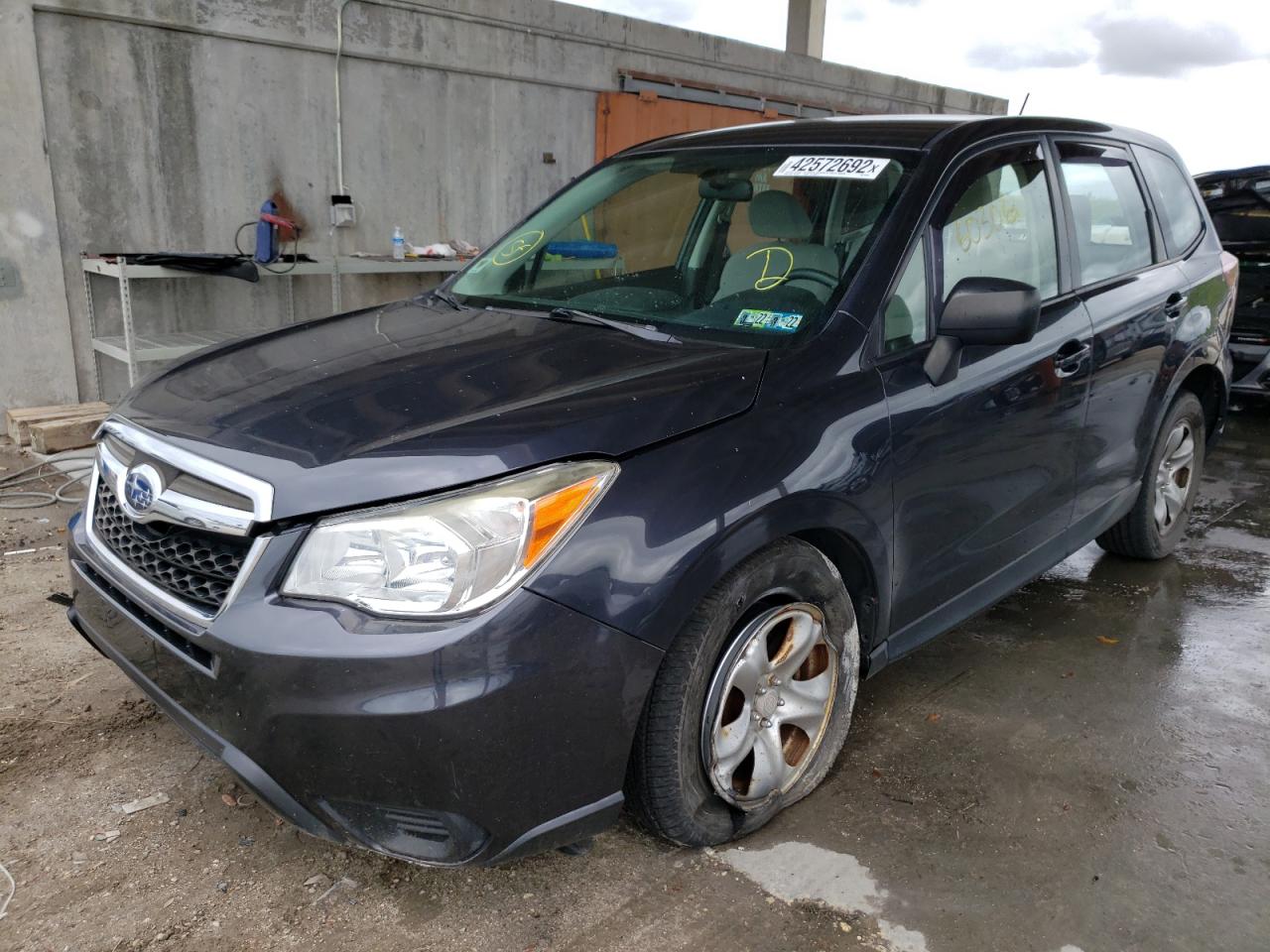 Photo 2 from auction – 2014 SUBARU FORESTER 2 with VIN JF2SJAAC1EH419912