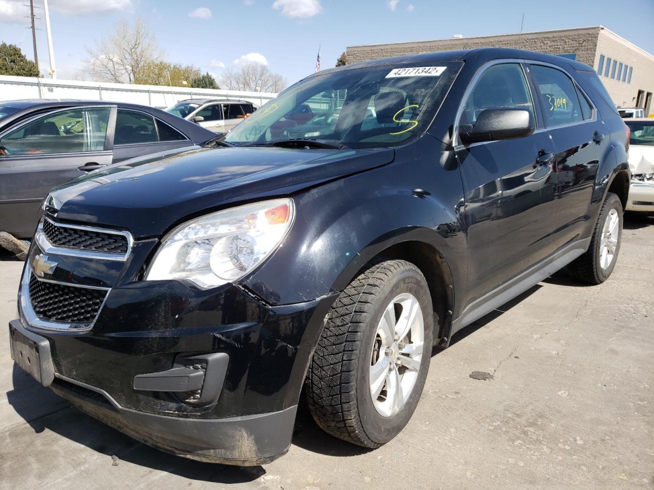 Photo 2 from auction – 2012 CHEVROLET EQUINOX LS with VIN 2GNFLCEK3C6280352