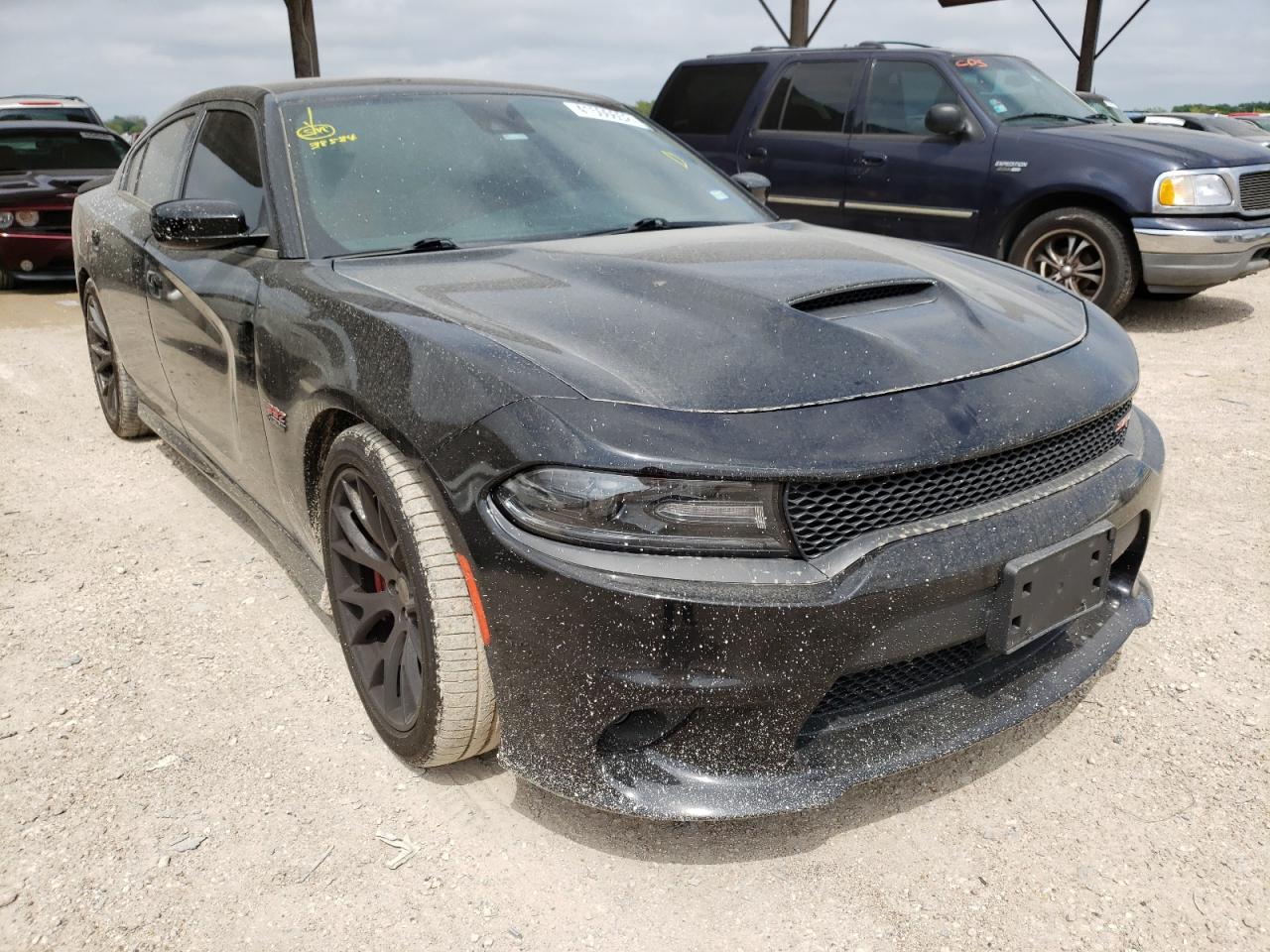 DODGE CHARGER SR 2016 with VIN 2C3CDXEJXGH318584 - Photo from auction