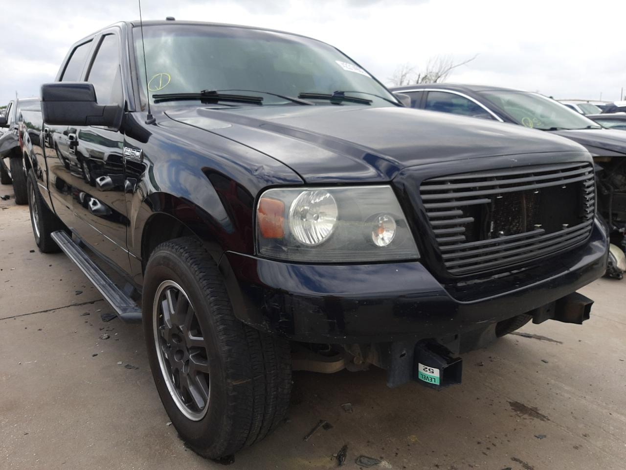 FORD F150 SUPER 2008 with VIN 1FTPW12V08KD51809 - Photo from auction