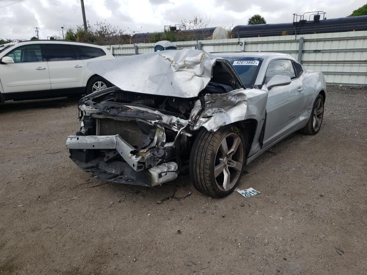 Photo 2 from auction – 2013 CHEVROLET CAMARO LT with VIN 2G1FB1E35D9192839