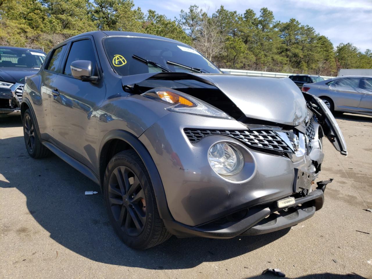 NISSAN JUKE S 2016 with VIN JN8AF5MV0GT653351 - Photo from auction