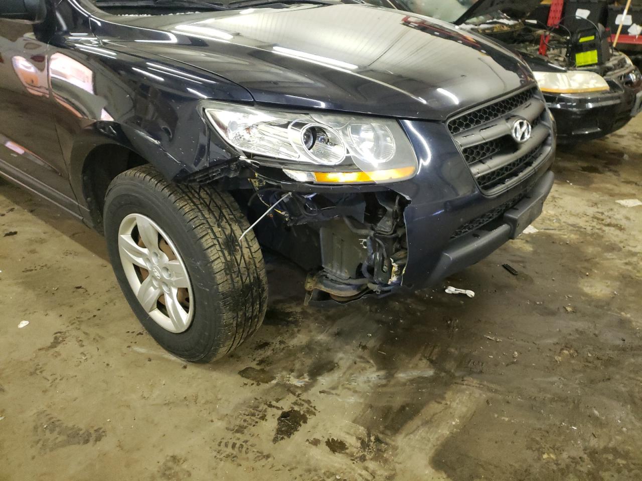 Photo 9 from auction – 2009 HYUNDAI SANTA FE G with VIN 5NMSG73D59H299025