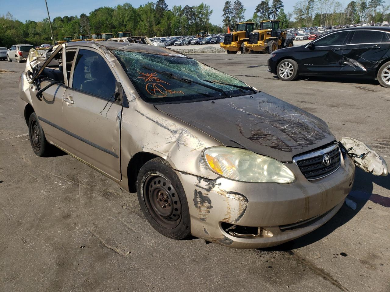 TOYOTA COROLLA CE 2006 with VIN 1NXBR32E56Z764240 - Photo from auction