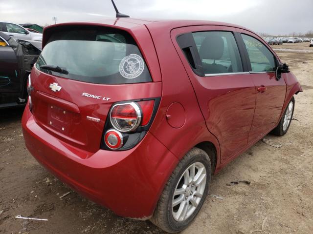 Photo 4 from auction – 2014 CHEVROLET SONIC LT with VIN 1G1JC6SB4E4159173