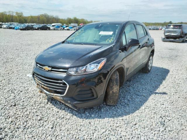 Photo 2 from auction – 2017 CHEVROLET TRAX LS with VIN 3GNCJKSB4HL269287