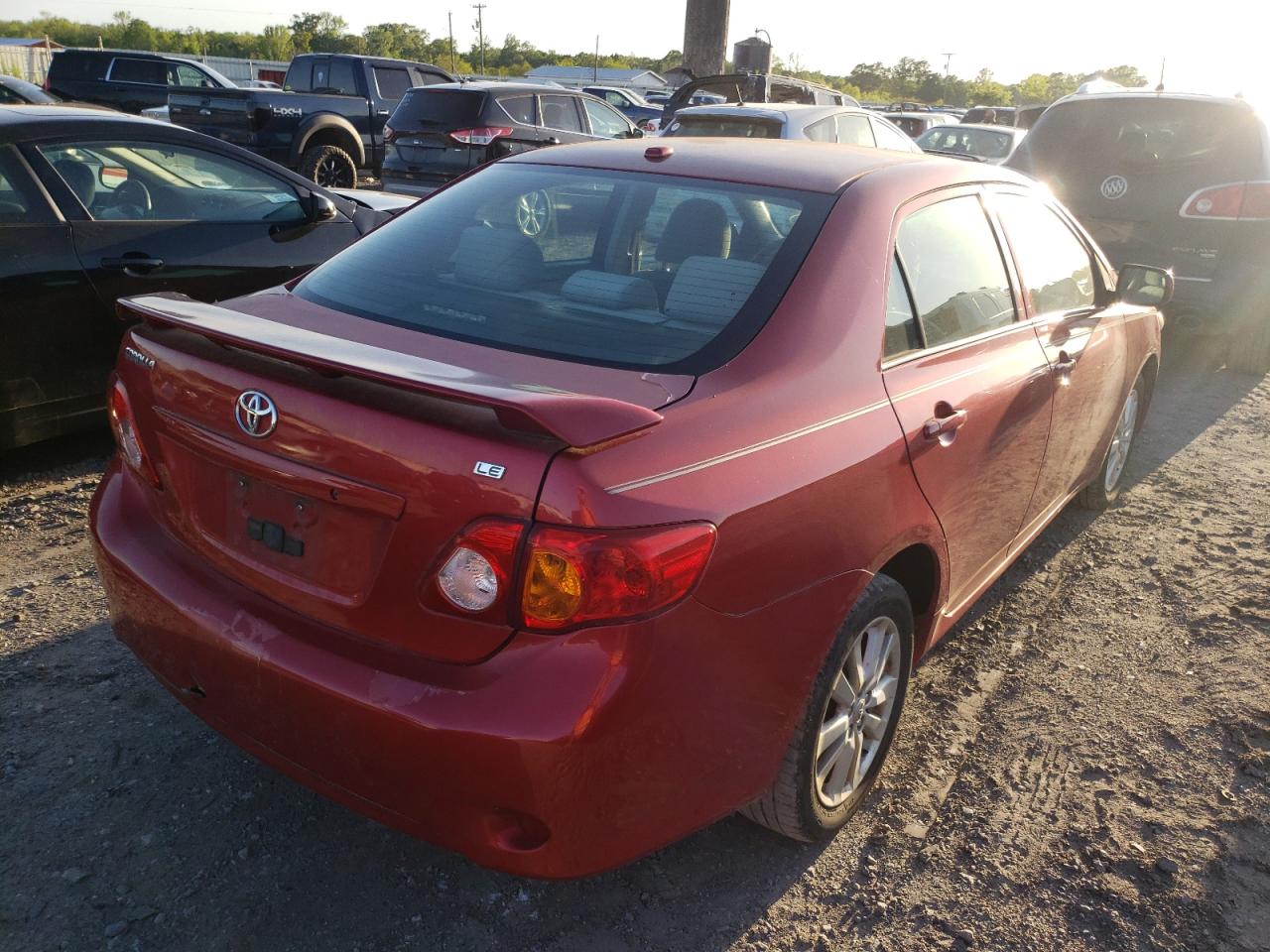 Photo 4 from auction – 2009 TOYOTA COROLLA BA with VIN 2T1BU40E19C030367