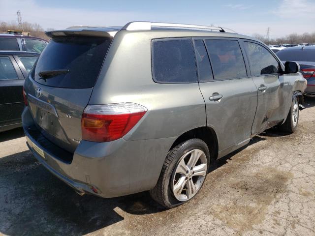 Photo 4 from auction – 2008 TOYOTA HIGHLANDER with VIN JTEES43A282013744