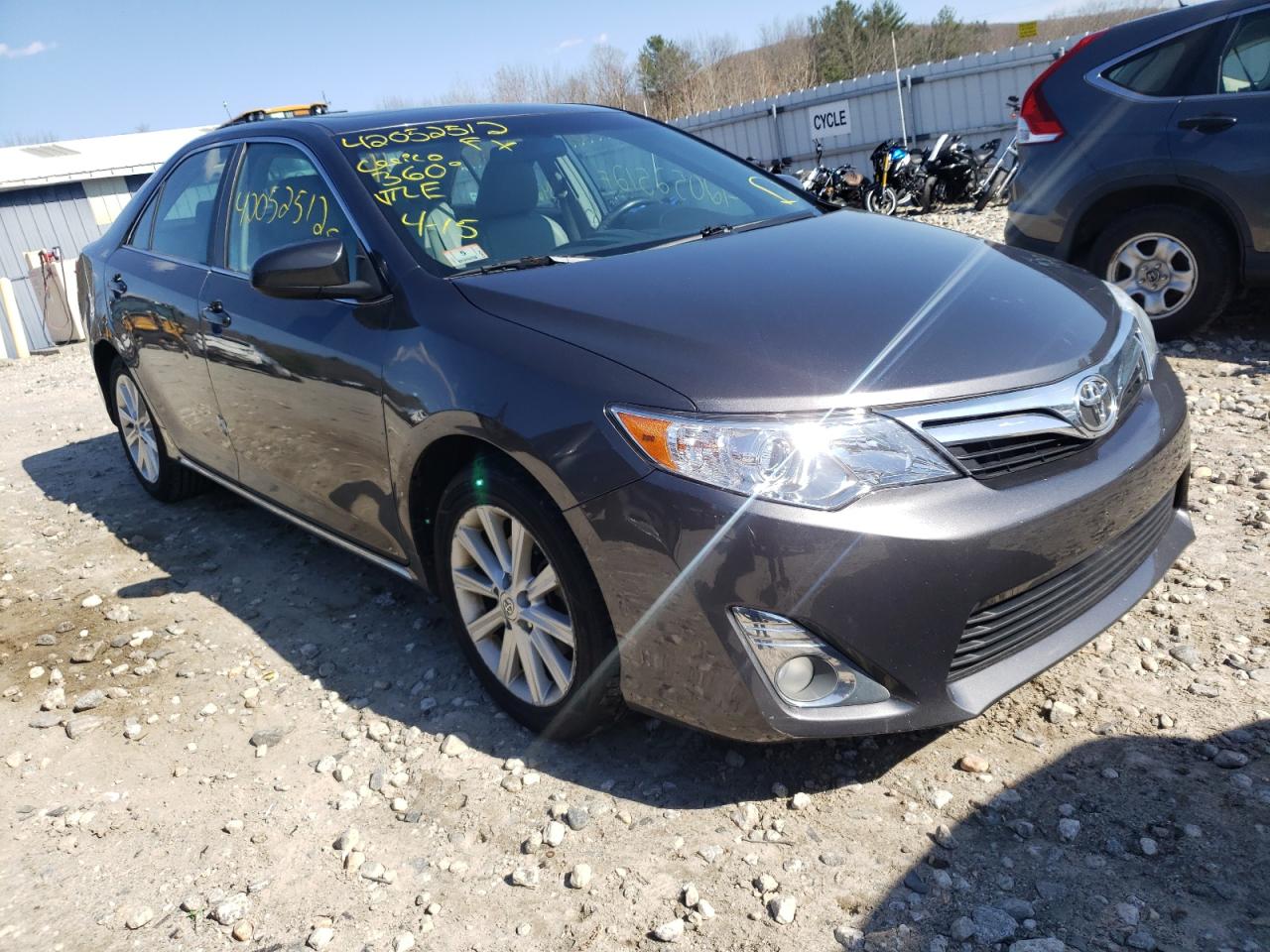 TOYOTA CAMRY BASE 2012 with VIN 4T4BF1FK6CR194473 - Photo from auction