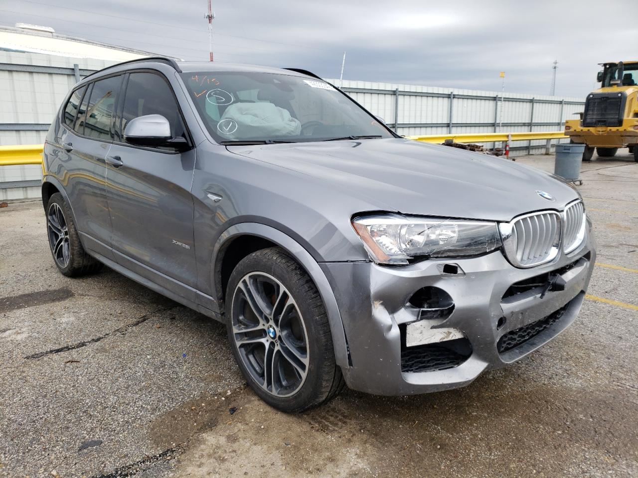BMW X3 XDRIVE2 2017 with VIN 5UXWX9C35H0W69357 - Photo from auction