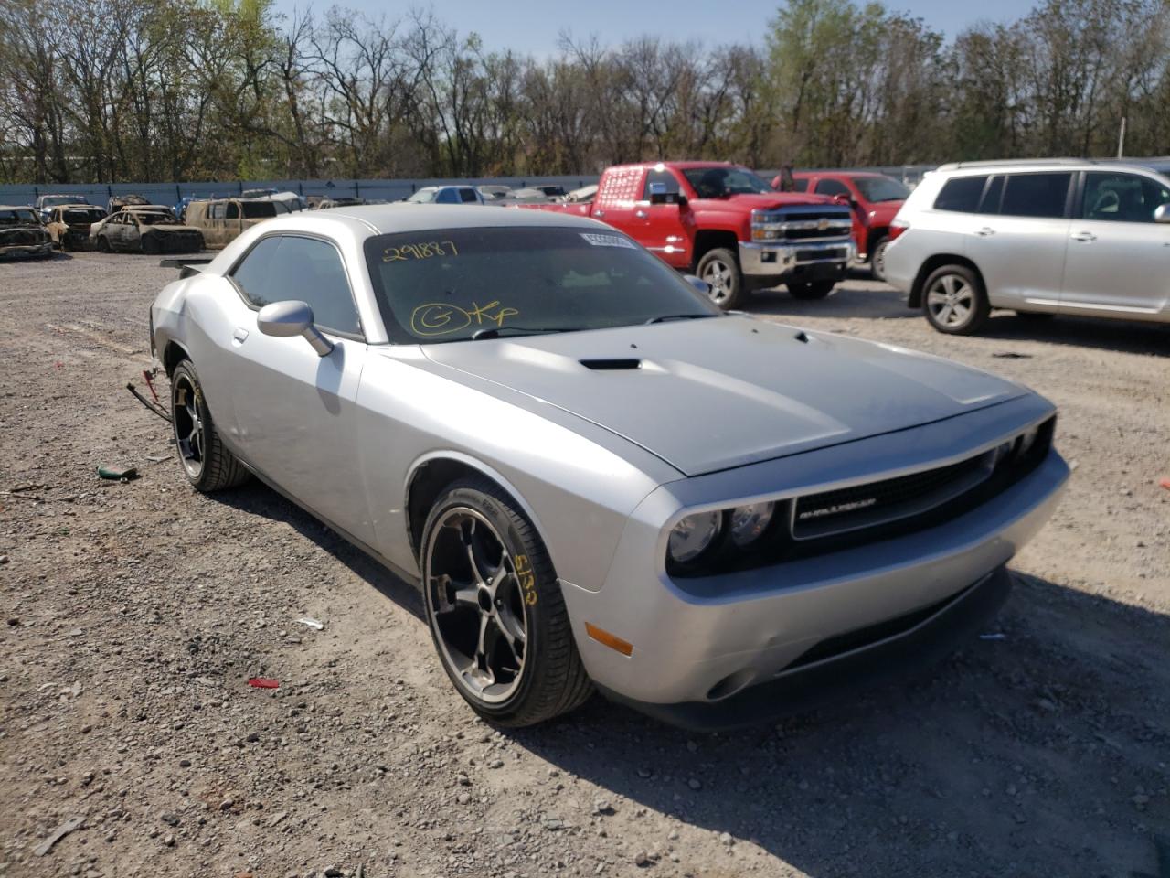 DODGE CHALLENGER 2012 with VIN 2C3CDYAG9CH291887 - Photo from auction