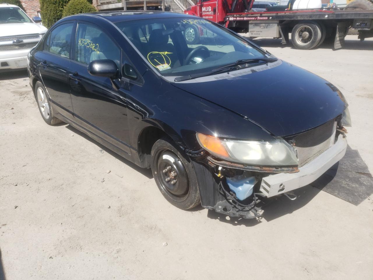 Photo 1 from auction – 2008 HONDA CIVIC EX with VIN 2HGFA16858H350081