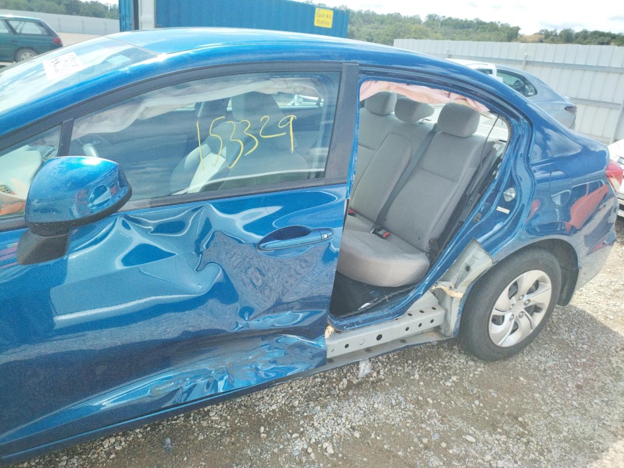 Photo 9 from auction – 2013 HONDA CIVIC LX with VIN 19XFB2F59DE099143