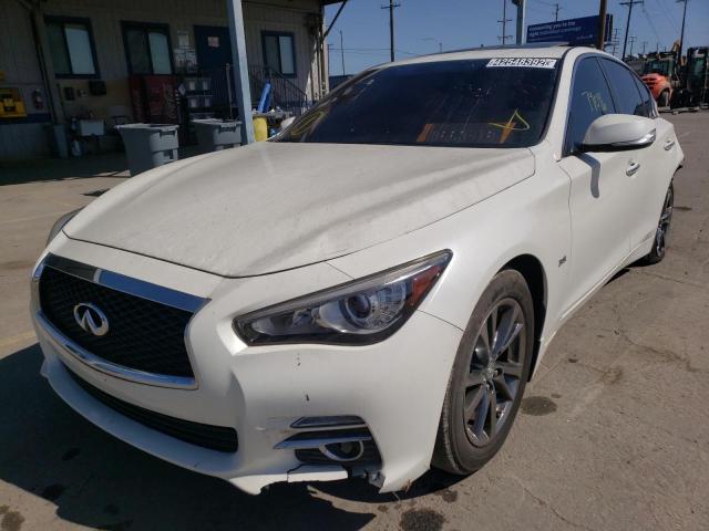 Photo 2 from auction – 2017 INFINITI Q50 PREMIU with VIN JN1EV7AP7HM743743