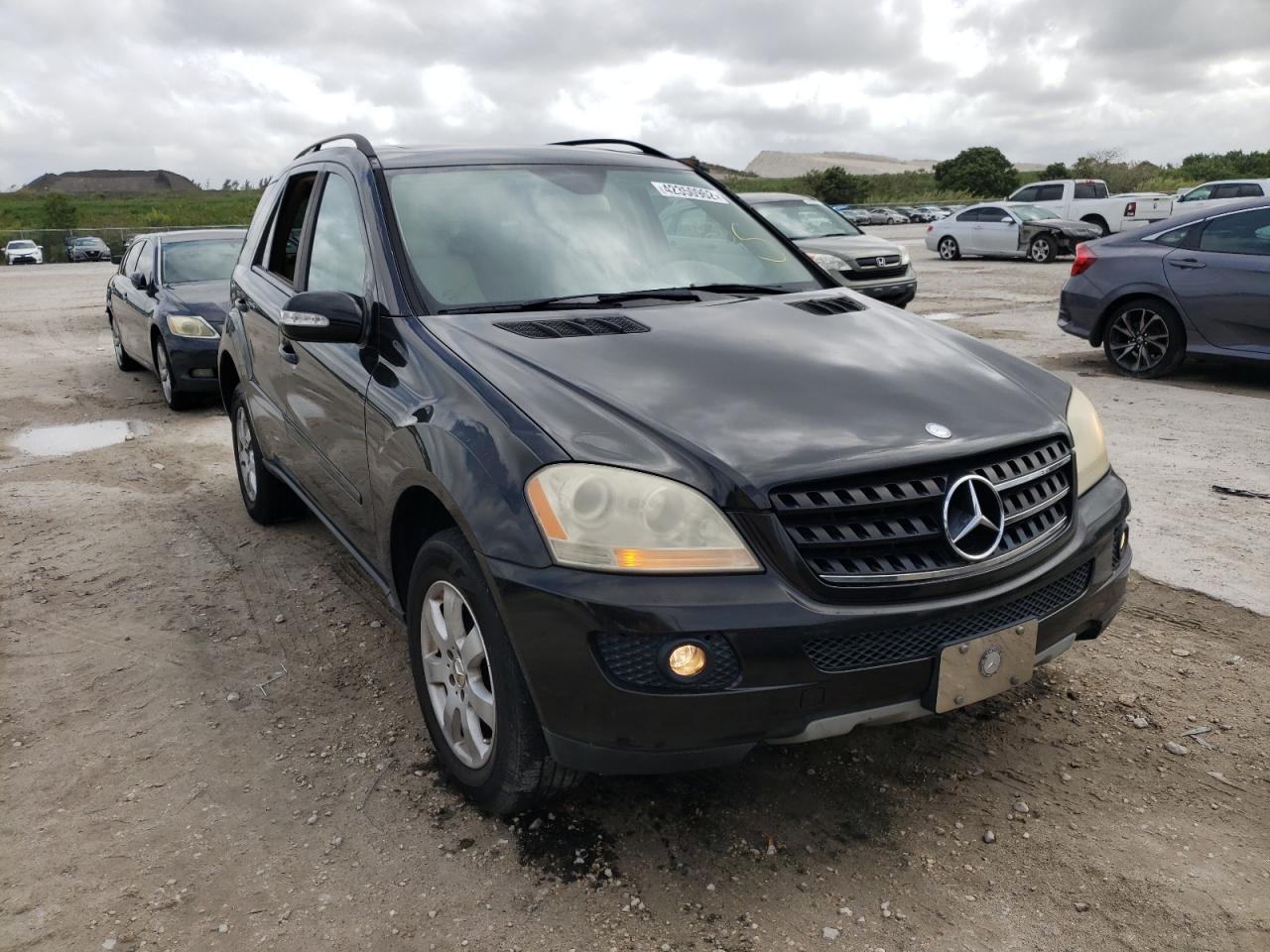 Photo 1 from auction – 2007 MERCEDES-BENZ ML 350 with VIN 4JGBB86E47A290702