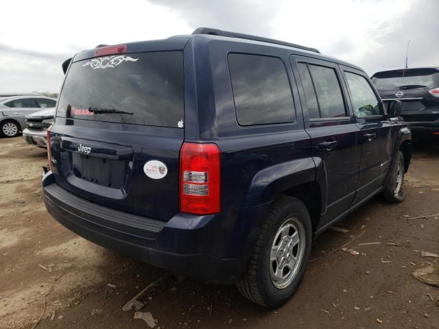 Photo 4 from auction – 2014 JEEP PATRIOT SP with VIN 1C4NJRBB5ED551384