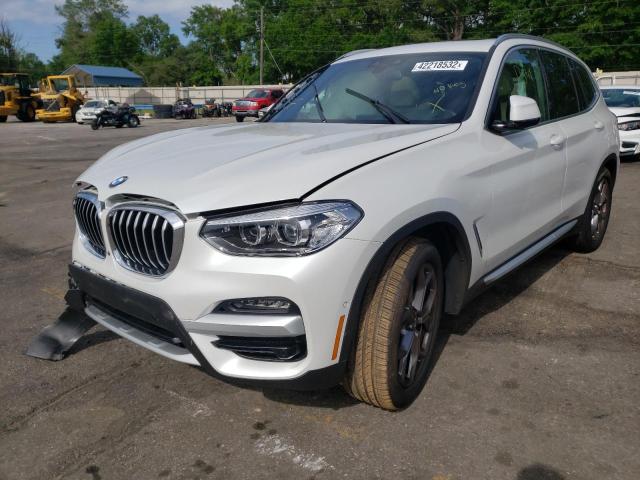 Photo 2 from auction – 2021 BMW X3 SDRIVE3 with VIN 5UXTY3C02M9H24441