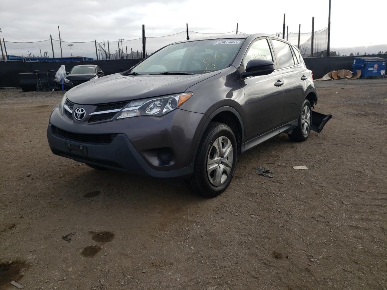 Photo 2 from auction – 2014 TOYOTA RAV4 LE with VIN 2T3ZFREV7EW092662