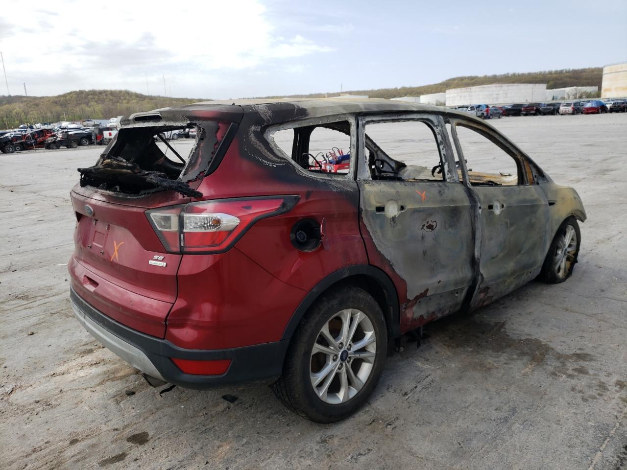 Photo 4 from auction – 2017 FORD ESCAPE SE with VIN 1FMCU0G97HUB30816