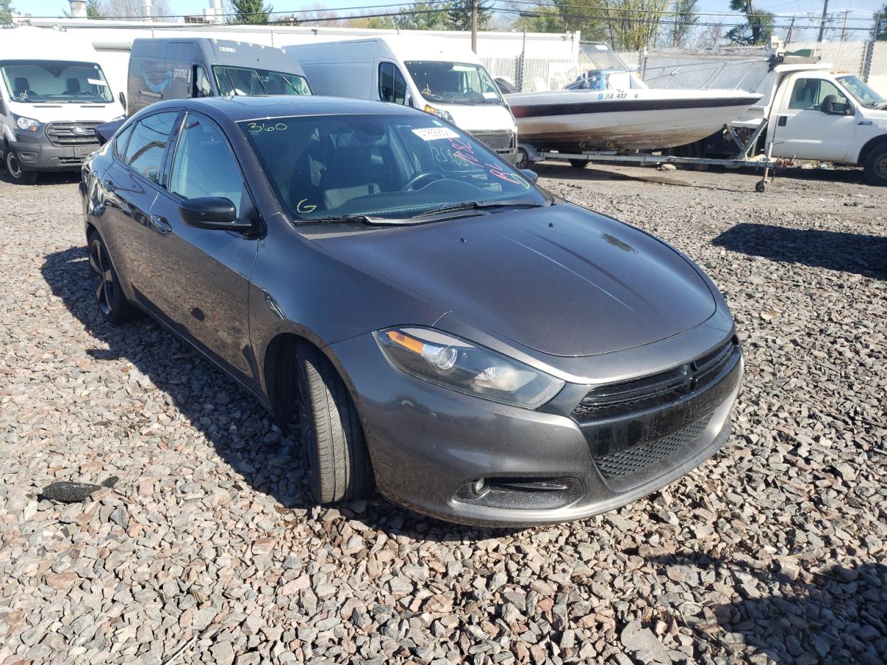 DODGE DART SXT 2016 with VIN 1C3CDFBB8GD578325 - Photo from auction