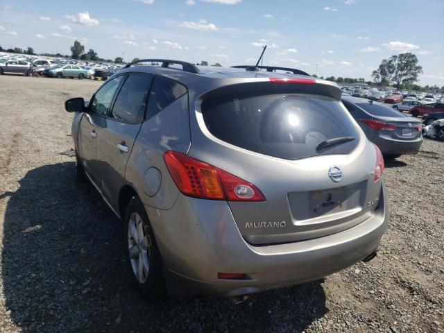 Photo 3 from auction – 2009 NISSAN MURANO S with VIN JN8AZ18W29W154801