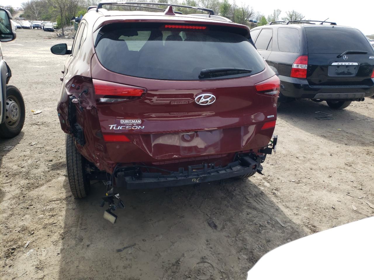 Photo 9 from auction – 2020 HYUNDAI TUCSON LIM with VIN KM8J3CA43LU091689