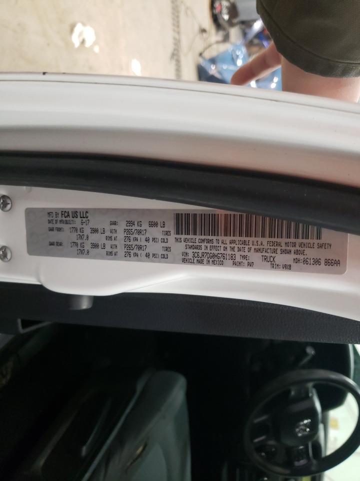 Photo 10 from auction – 2017 RAM 1500 ST with VIN 3C6JR7DG0HG761183