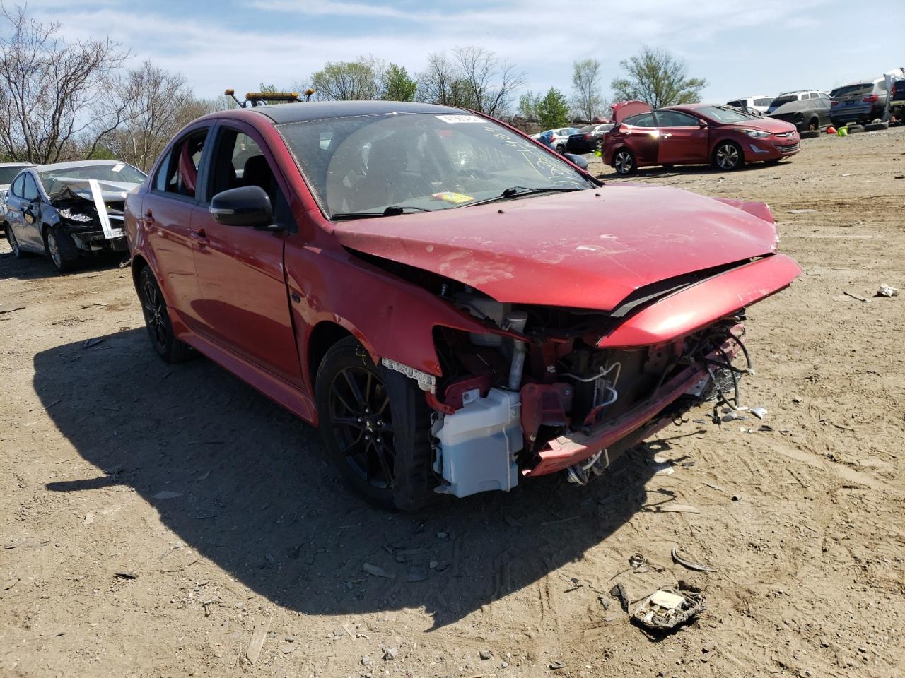 Photo 1 from auction – 2017 MITSUBISHI LANCER ES with VIN JA32U2FU4HU014165