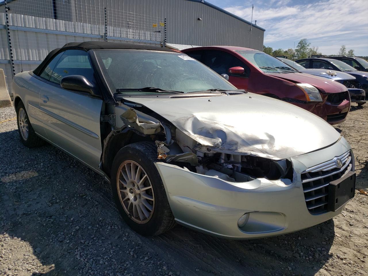 CHRYSLER SEBRING LX 2004 with VIN 1C3EL55R04N401627 - Photo from auction